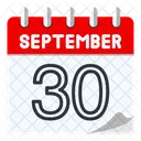 30 de setembro  Ícone