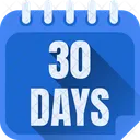 30 dias  Ícone