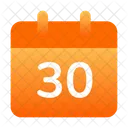 Calendrier Date Mois Icône