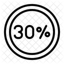 Percent Discount Percentage Icône