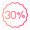 Percent Discount Percentage Icône