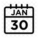 30 January  Icône
