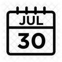 30 July  Icône