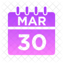 Mar Week Time Icône