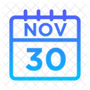 30 November  Icône
