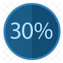 Percent Discount 30 Icône