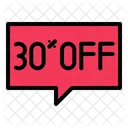 Blackfriday Sale Discount Icône