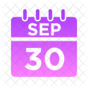 Sep Week Time Icône