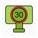 30 Speed Limit  Icône