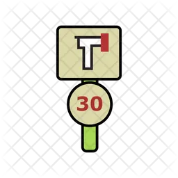30 Speed Limit  Icon