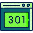 301 Error  Icon
