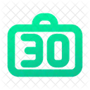 30kg baggage limit  Icône