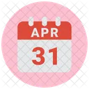 31 April April 31 31 Date Icon