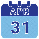 31 April April 31 31 Date Icon