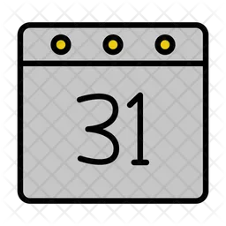 31 Date  Icon
