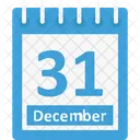 31 de dezembro  Ícone