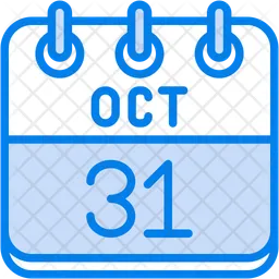 31 de octubre  Icono