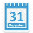 Christmas Calendar Twenty Five Calendar Icon