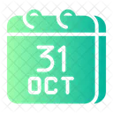 31 de octubre  Icono