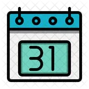 31 Datum Kalender Symbol