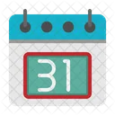 31 Datum Kalender Symbol