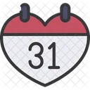 31st Date Date Calendar Icon