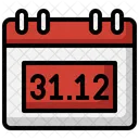 Calendar Time New Year Icon