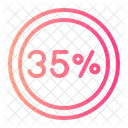 Percent Discount Percentage Icône