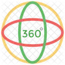 360 Angle  Icon