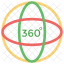 Angolo di 360°  Icon