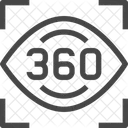 360°-Ansicht  Symbol