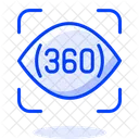 360°-Ansicht  Symbol