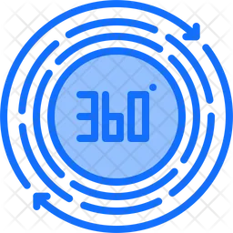 360°-Ansicht  Symbol