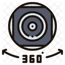 360 Camera  Icon