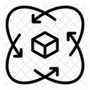 360 Cube  Icon