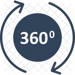 360 degree  Icon