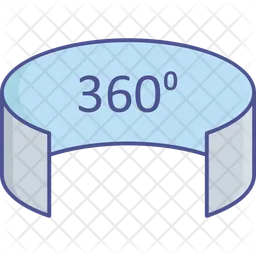 360 Degree  Icon