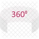 360 Degree 360 Degree App 360 Degree Vision Icon