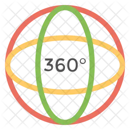360 Degree  Icon