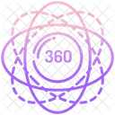 360 Degree Degree Angel Icon