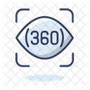 360 Degree 360 Degree Icon