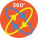 360-Degree  Icon