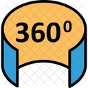 360 degree camera  Icon