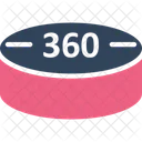 360 degree camera  Icon