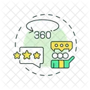 360 Degree Feedback 360 Degree Feedback Icon