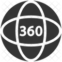 360 Degree 360 Degree Icon