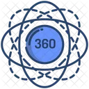 360 Degree  Icon