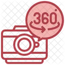 360 Degree  Icon