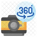 360 Degree  Icon