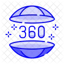 360 Degree 360 Degree Icon